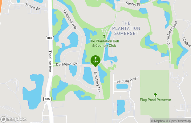 The Plantation Golf and Country Club map
