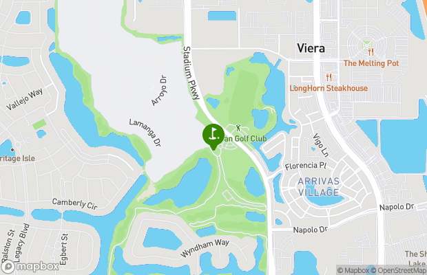 Duran Golf Course map