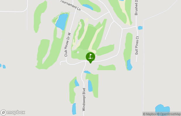 Windswept Dunes Golf Club map