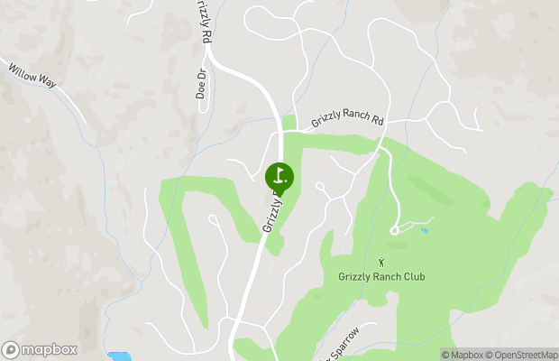 Grizzly Ranch Golf Club map