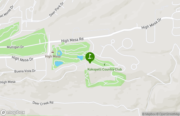 Kokopelli Golf Club map
