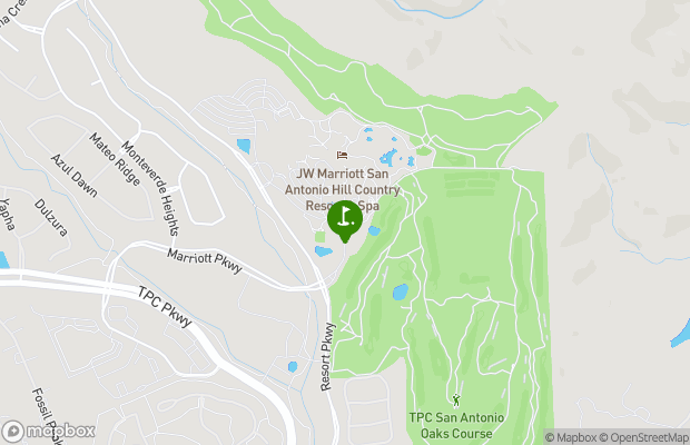 TPC of San Antonio map