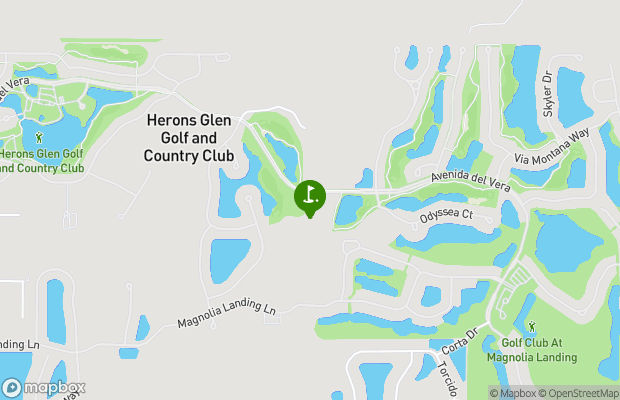 The Golf Club At Magnolia Landing map