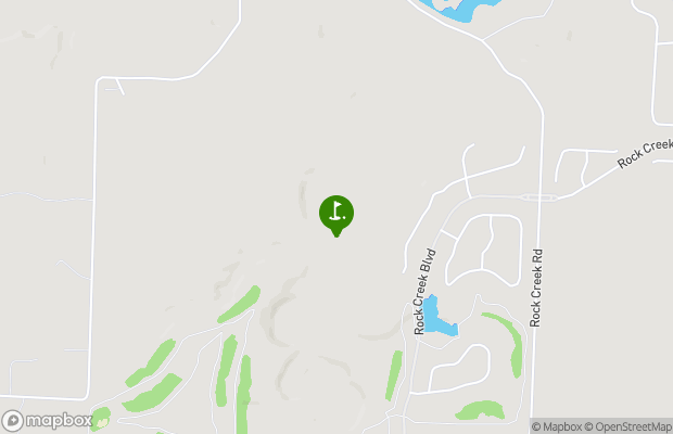 Rock Creek Golf Club map