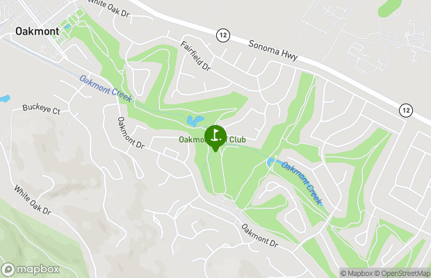 Oakmont Golf Club map