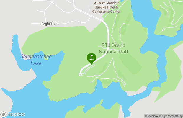 Grand National Golf Course map