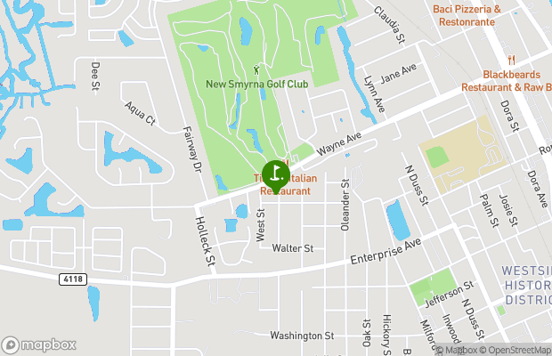 New Smyrna Beach Golf Course map