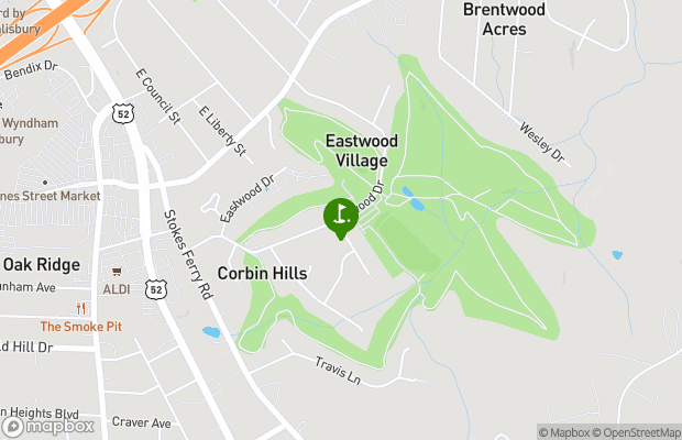 Corbin Hills Golf Club map