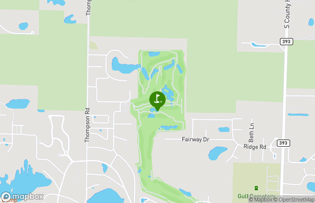 Santa Rosa Golf and Beach Club map
