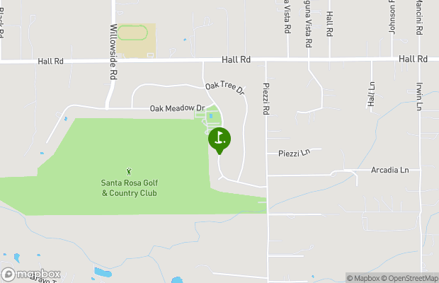 Santa Rosa Golf and Country Club map