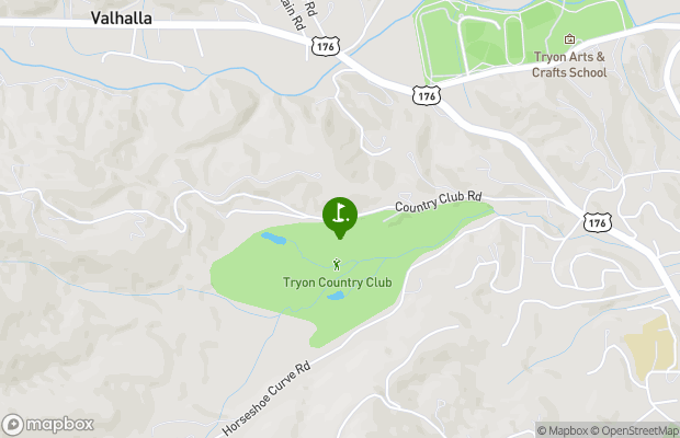 Tryon Country Club map