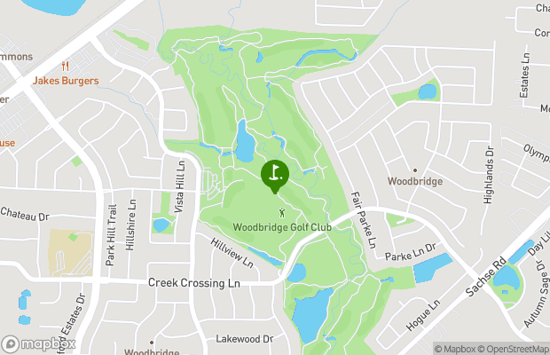 Woodbridge Golf Club map