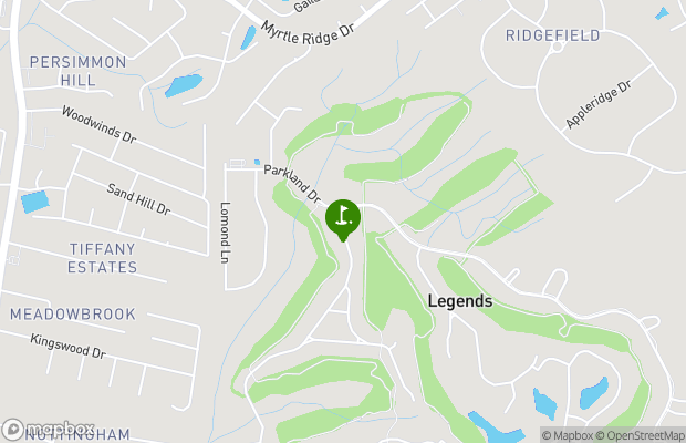 Legends Golf Club map