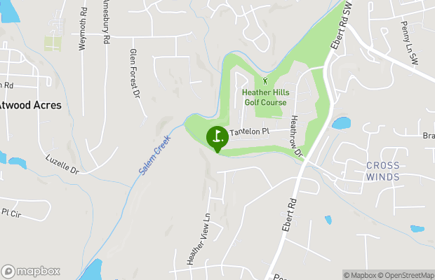 Heather Hills Golf Course map