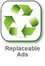 Replaceable ads on GolfHomes.com